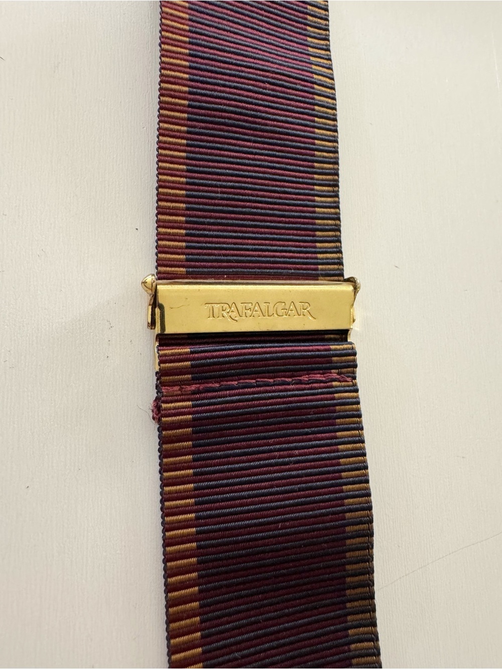Trafalgar Burgundy Suspenders - Picture 7 of 9